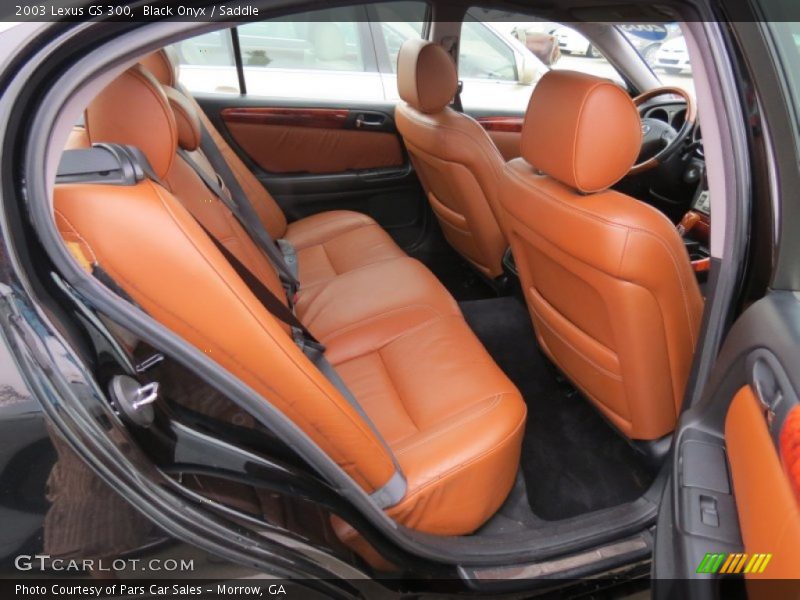 Black Onyx / Saddle 2003 Lexus GS 300