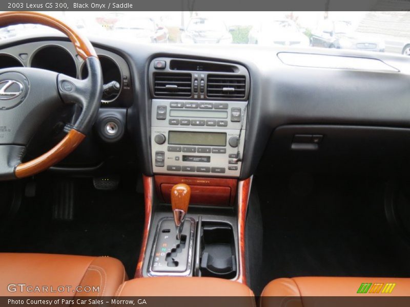 Black Onyx / Saddle 2003 Lexus GS 300