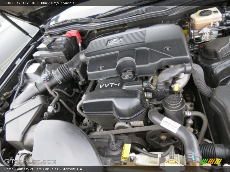 Black Onyx / Saddle 2003 Lexus GS 300