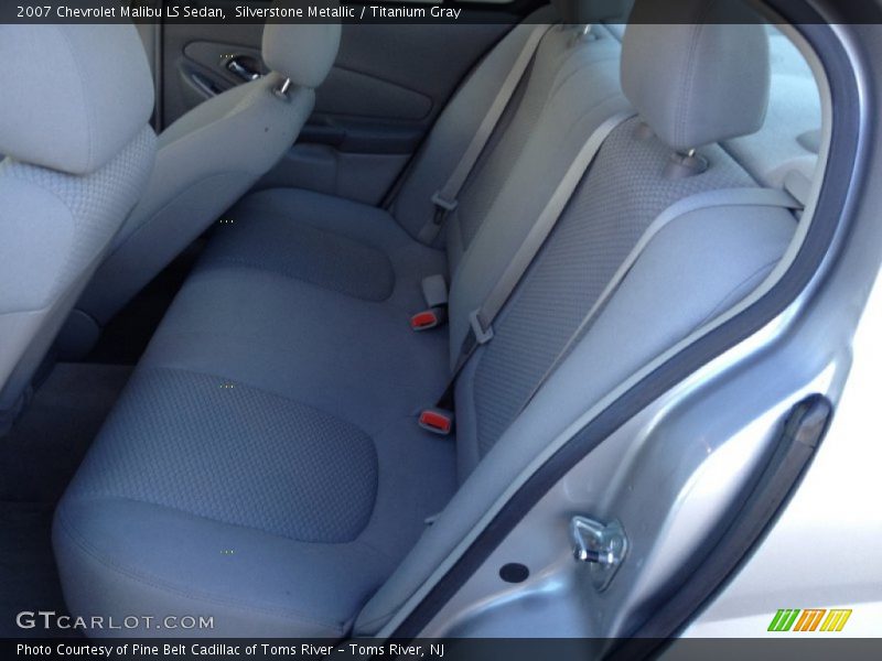 Silverstone Metallic / Titanium Gray 2007 Chevrolet Malibu LS Sedan
