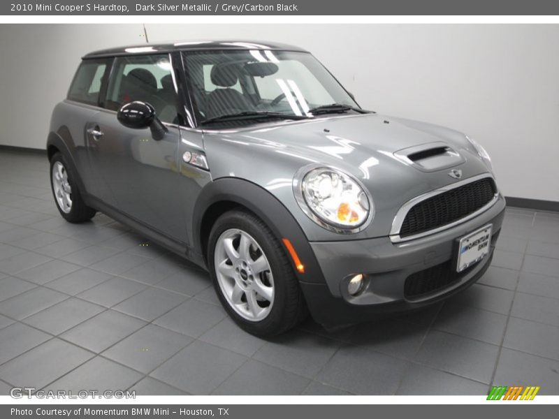 Dark Silver Metallic / Grey/Carbon Black 2010 Mini Cooper S Hardtop