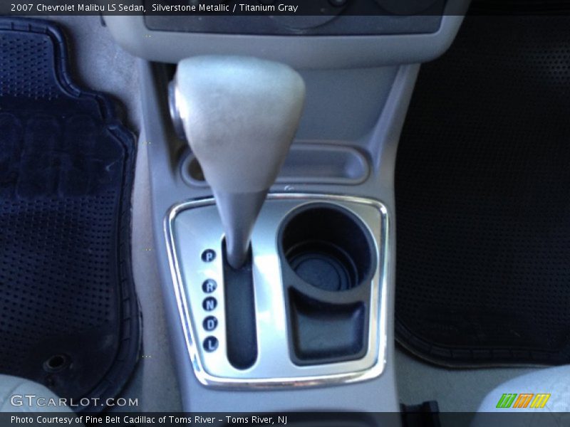 Silverstone Metallic / Titanium Gray 2007 Chevrolet Malibu LS Sedan