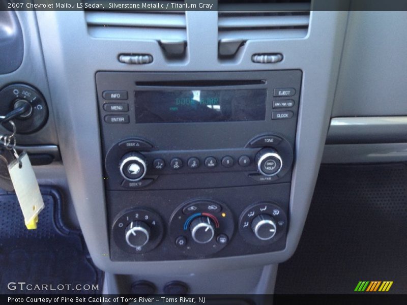 Silverstone Metallic / Titanium Gray 2007 Chevrolet Malibu LS Sedan