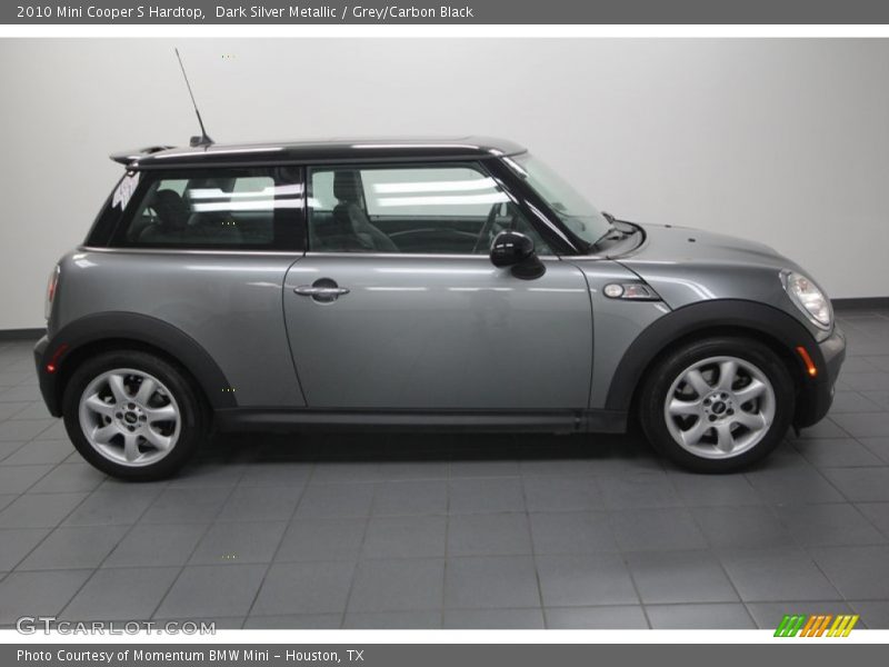 Dark Silver Metallic / Grey/Carbon Black 2010 Mini Cooper S Hardtop