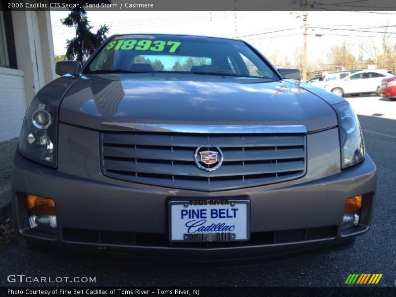 Sand Storm / Cashmere 2006 Cadillac CTS Sedan