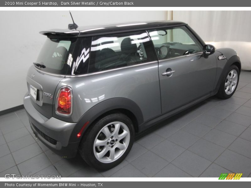 Dark Silver Metallic / Grey/Carbon Black 2010 Mini Cooper S Hardtop