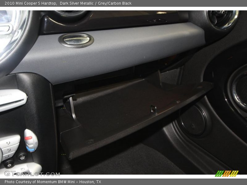 Dark Silver Metallic / Grey/Carbon Black 2010 Mini Cooper S Hardtop