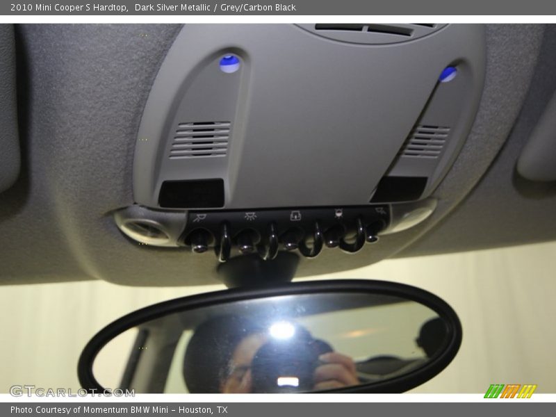 Dark Silver Metallic / Grey/Carbon Black 2010 Mini Cooper S Hardtop