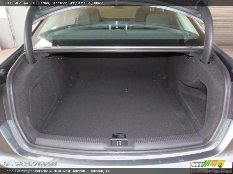 Monsoon Gray Metallic / Black 2012 Audi A4 2.0T Sedan