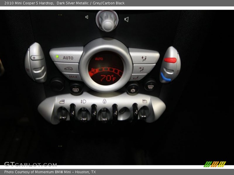 Dark Silver Metallic / Grey/Carbon Black 2010 Mini Cooper S Hardtop