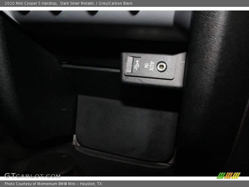 Dark Silver Metallic / Grey/Carbon Black 2010 Mini Cooper S Hardtop