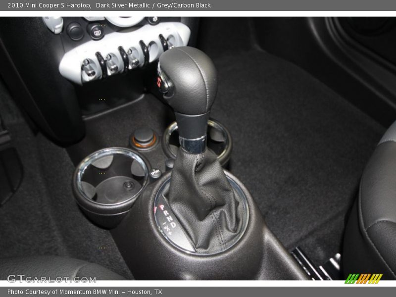 Dark Silver Metallic / Grey/Carbon Black 2010 Mini Cooper S Hardtop