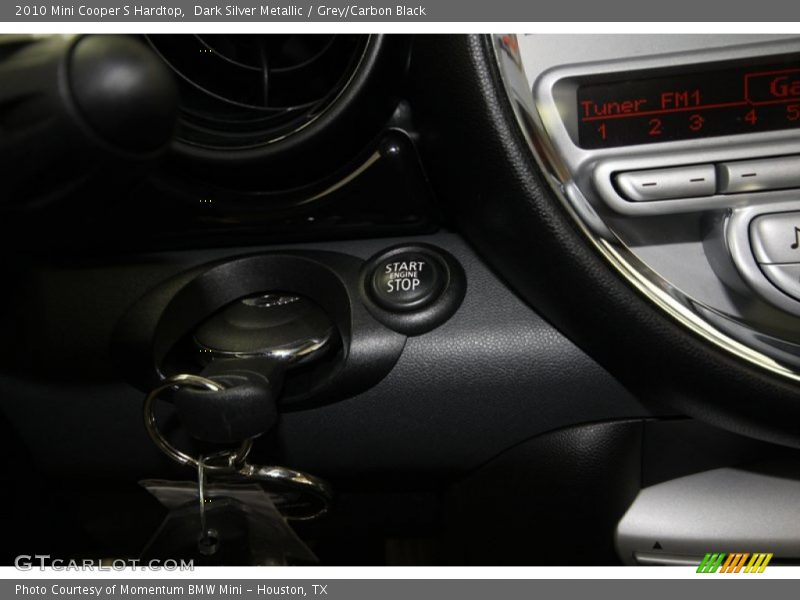Dark Silver Metallic / Grey/Carbon Black 2010 Mini Cooper S Hardtop
