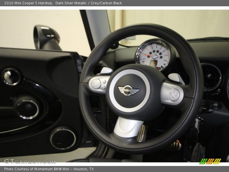Dark Silver Metallic / Grey/Carbon Black 2010 Mini Cooper S Hardtop