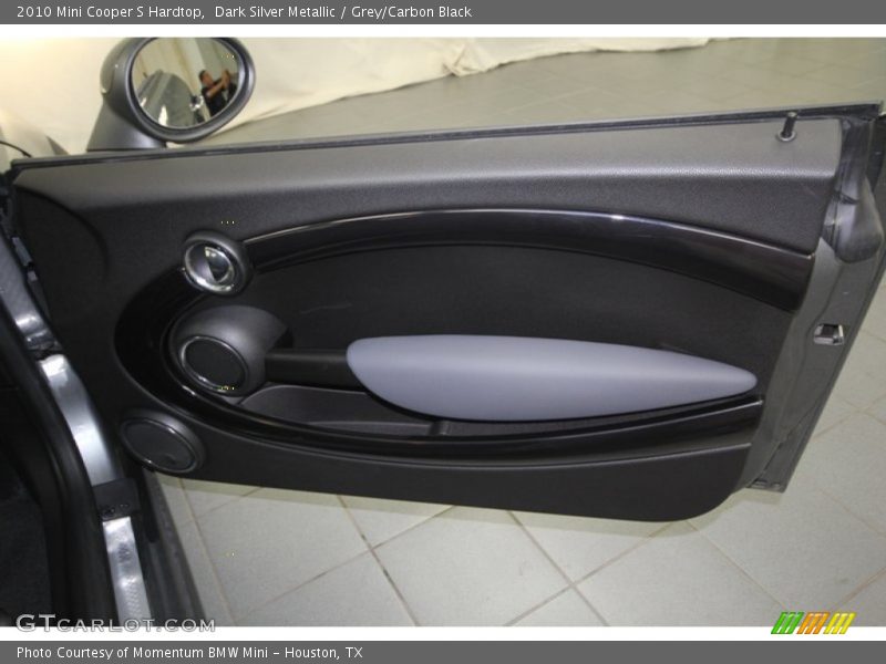 Dark Silver Metallic / Grey/Carbon Black 2010 Mini Cooper S Hardtop