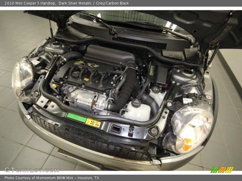 Dark Silver Metallic / Grey/Carbon Black 2010 Mini Cooper S Hardtop