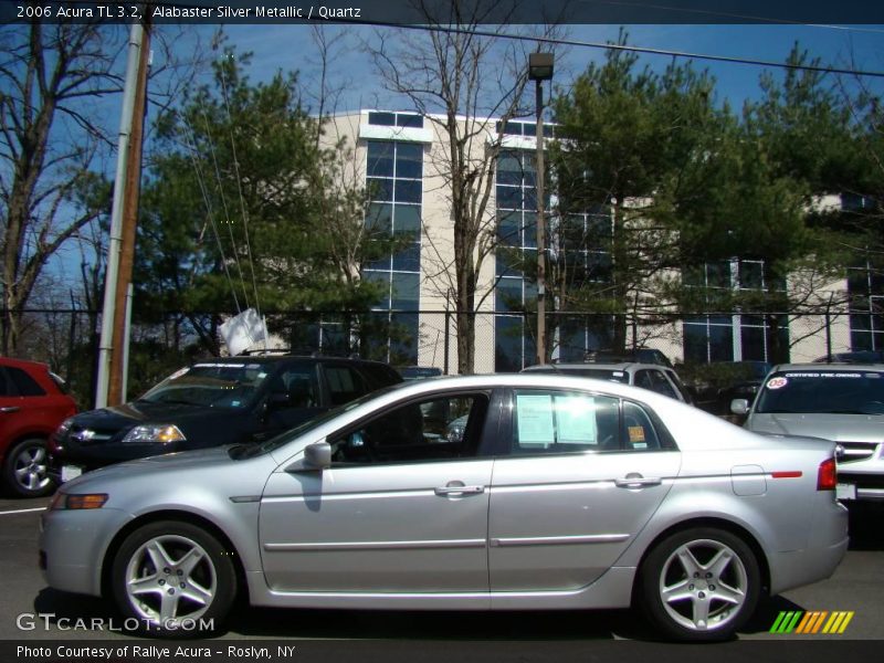 Alabaster Silver Metallic / Quartz 2006 Acura TL 3.2