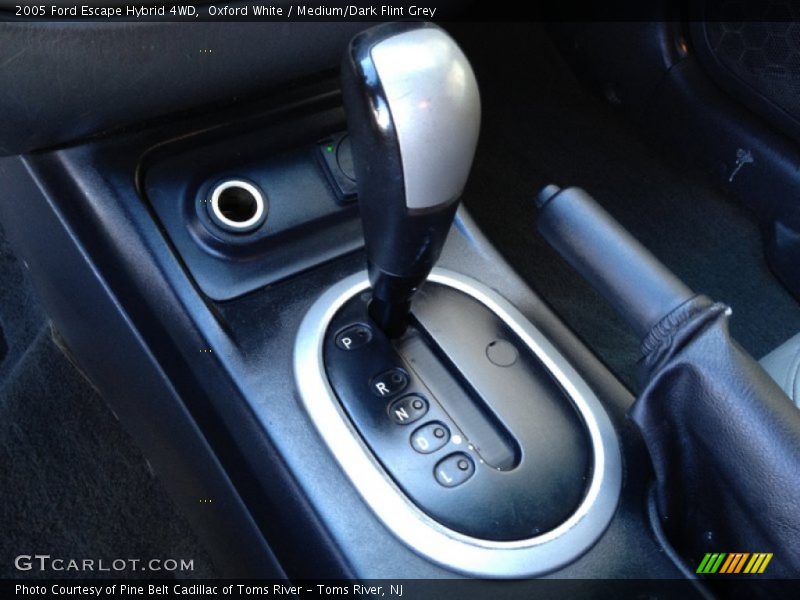 Oxford White / Medium/Dark Flint Grey 2005 Ford Escape Hybrid 4WD