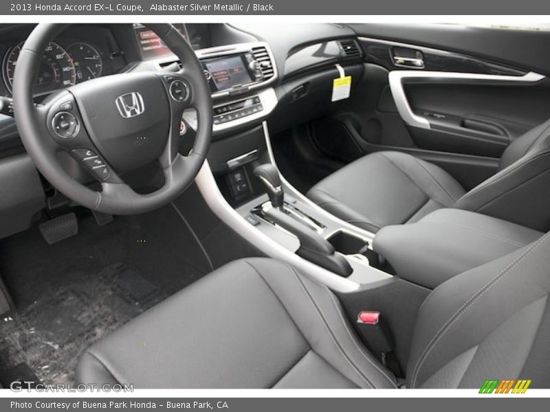 Black Interior - 2013 Accord EX-L Coupe 