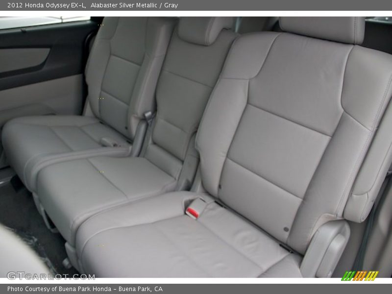 Alabaster Silver Metallic / Gray 2012 Honda Odyssey EX-L