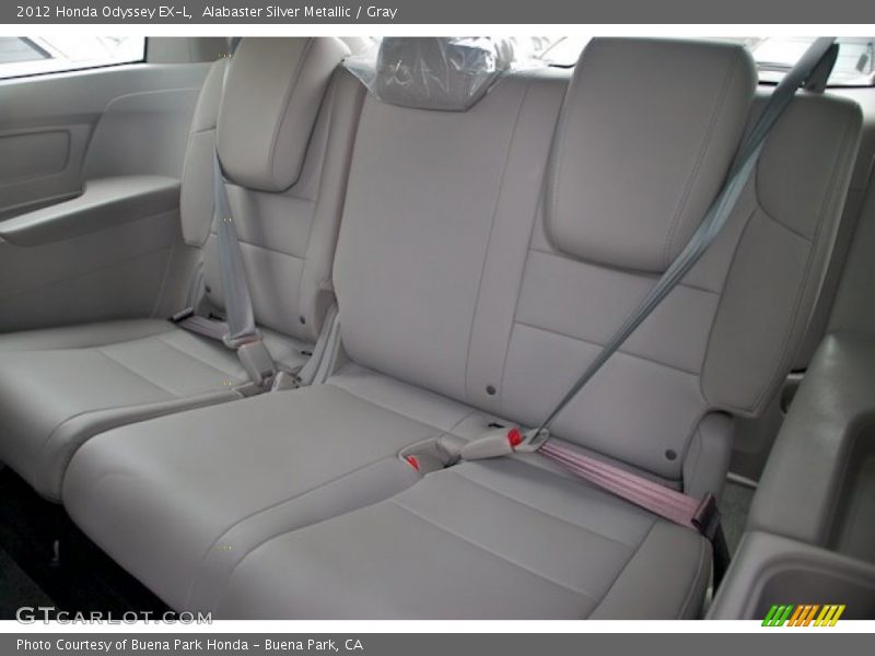 Alabaster Silver Metallic / Gray 2012 Honda Odyssey EX-L