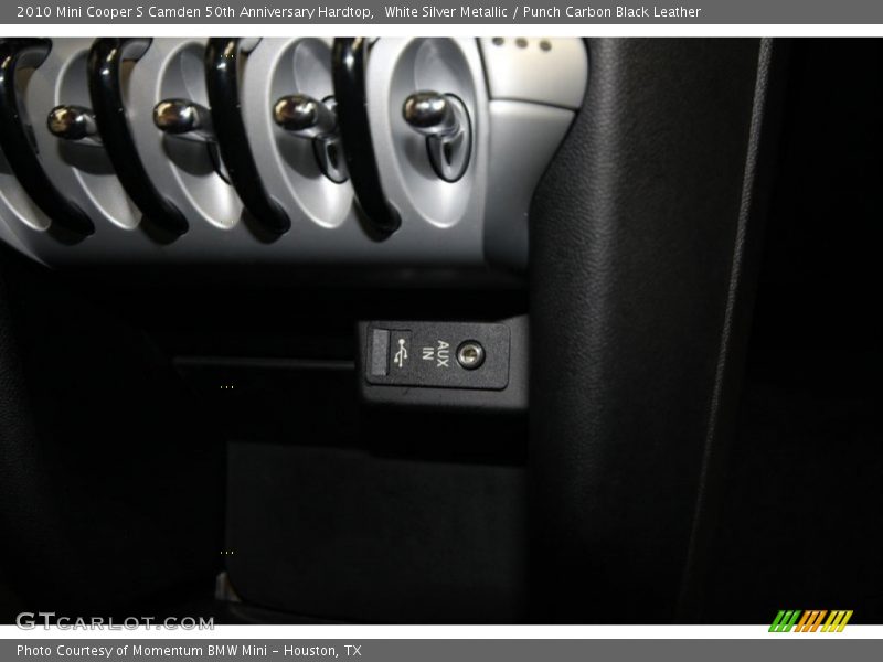 White Silver Metallic / Punch Carbon Black Leather 2010 Mini Cooper S Camden 50th Anniversary Hardtop