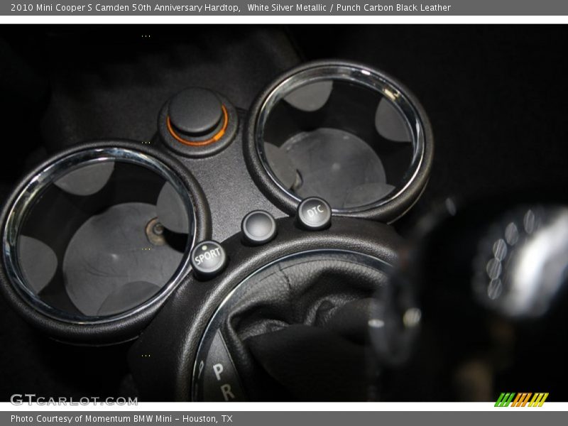 White Silver Metallic / Punch Carbon Black Leather 2010 Mini Cooper S Camden 50th Anniversary Hardtop