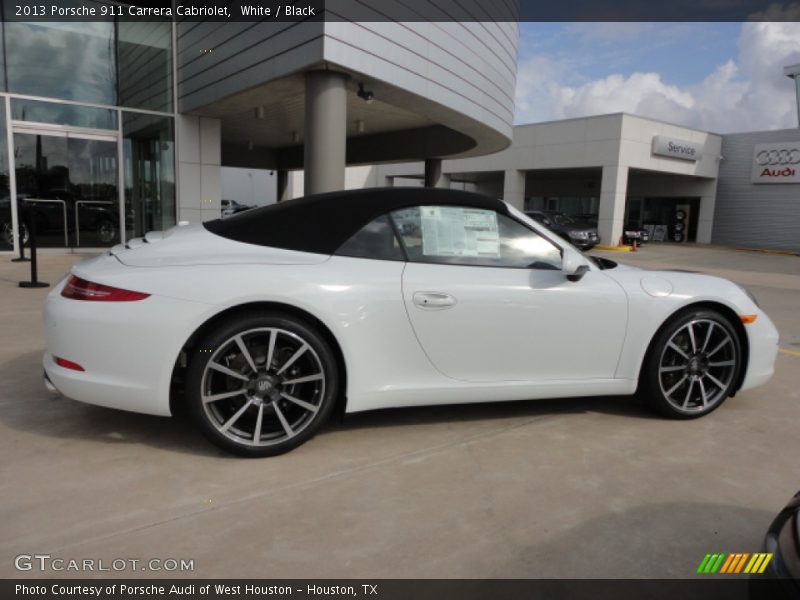  2013 911 Carrera Cabriolet White