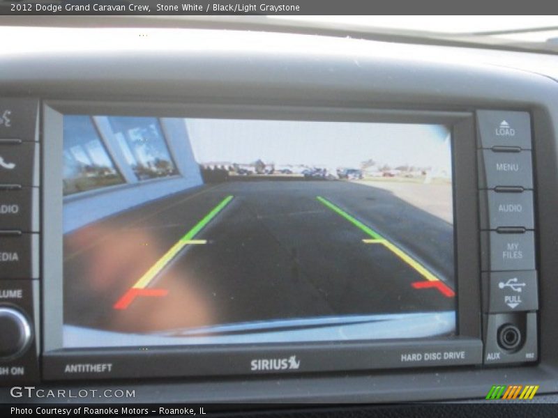 Stone White / Black/Light Graystone 2012 Dodge Grand Caravan Crew