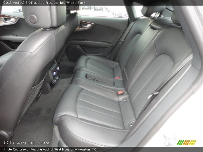 Rear Seat of 2013 A7 3.0T quattro Prestige