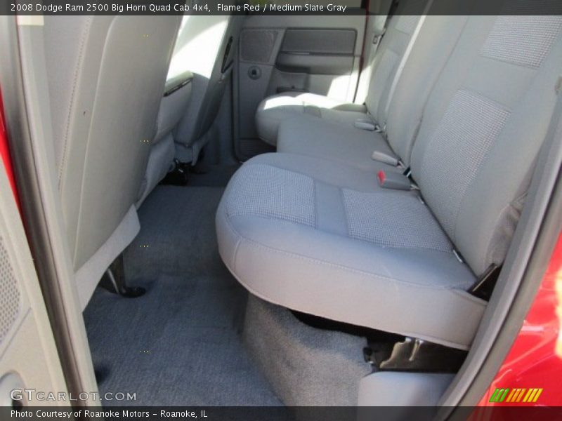 Flame Red / Medium Slate Gray 2008 Dodge Ram 2500 Big Horn Quad Cab 4x4