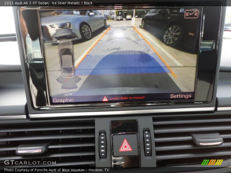 Ice Silver Metallic / Black 2013 Audi A6 2.0T Sedan