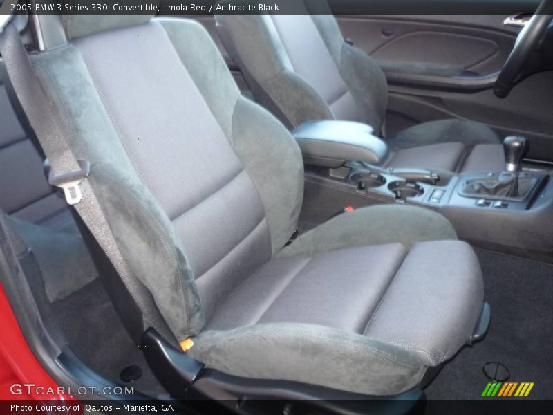 Imola Red / Anthracite Black 2005 BMW 3 Series 330i Convertible