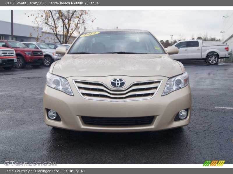 Sandy Beach Metallic / Bisque 2010 Toyota Camry XLE