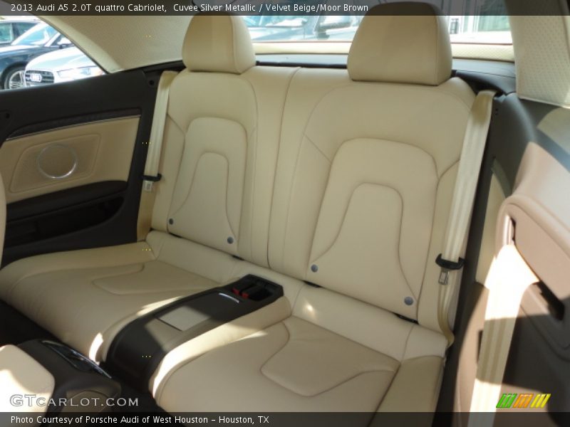 Cuvee Silver Metallic / Velvet Beige/Moor Brown 2013 Audi A5 2.0T quattro Cabriolet