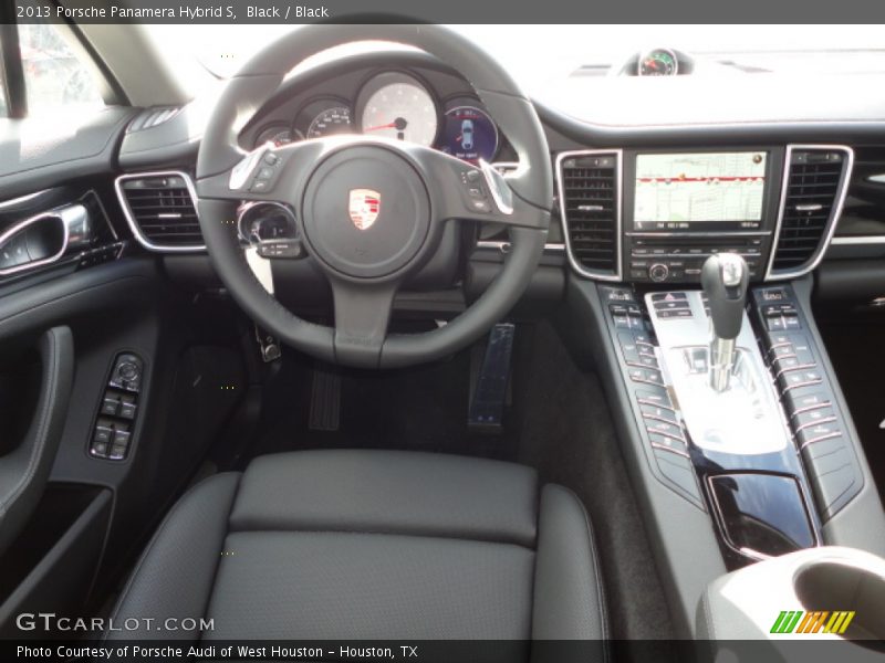 Dashboard of 2013 Panamera Hybrid S