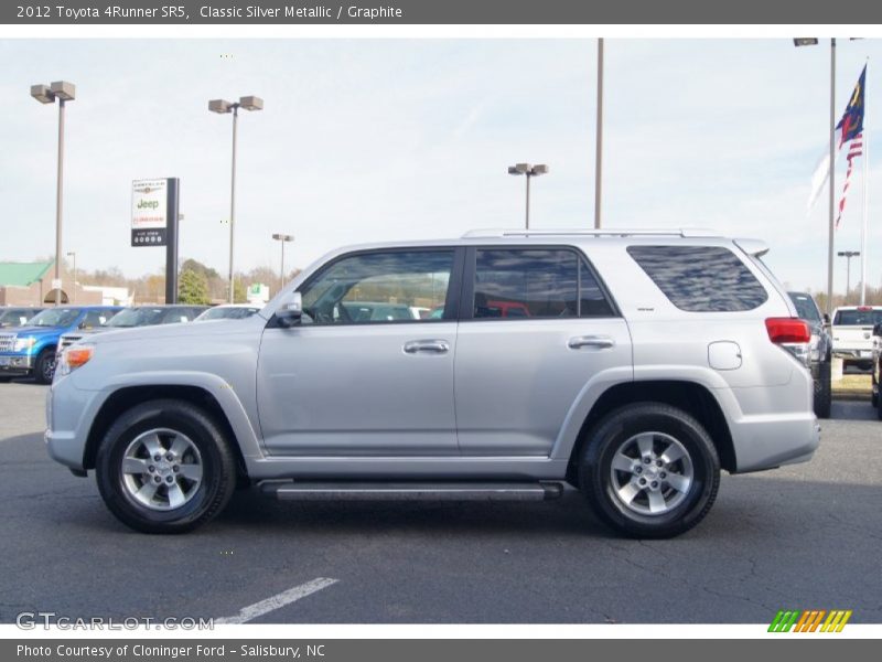 Classic Silver Metallic / Graphite 2012 Toyota 4Runner SR5