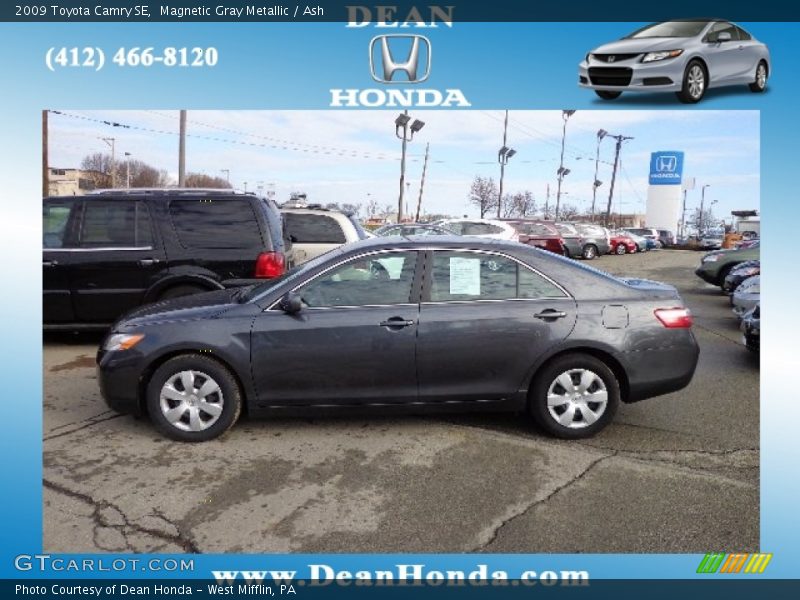 Magnetic Gray Metallic / Ash 2009 Toyota Camry SE