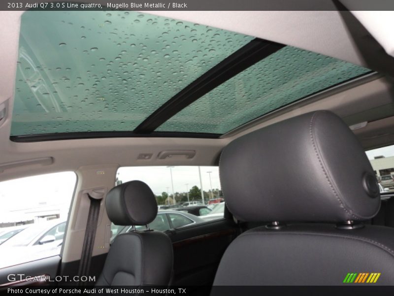 Sunroof of 2013 Q7 3.0 S Line quattro