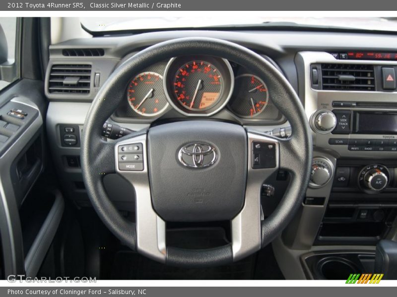 Classic Silver Metallic / Graphite 2012 Toyota 4Runner SR5