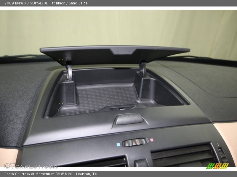 Jet Black / Sand Beige 2009 BMW X3 xDrive30i