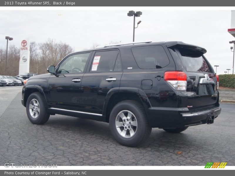 Black / Beige 2013 Toyota 4Runner SR5
