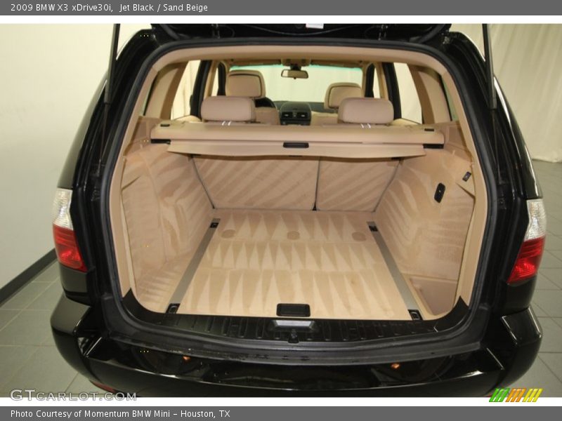 Jet Black / Sand Beige 2009 BMW X3 xDrive30i