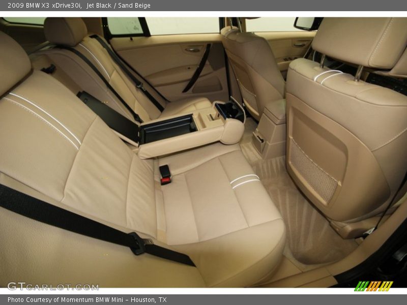 Jet Black / Sand Beige 2009 BMW X3 xDrive30i