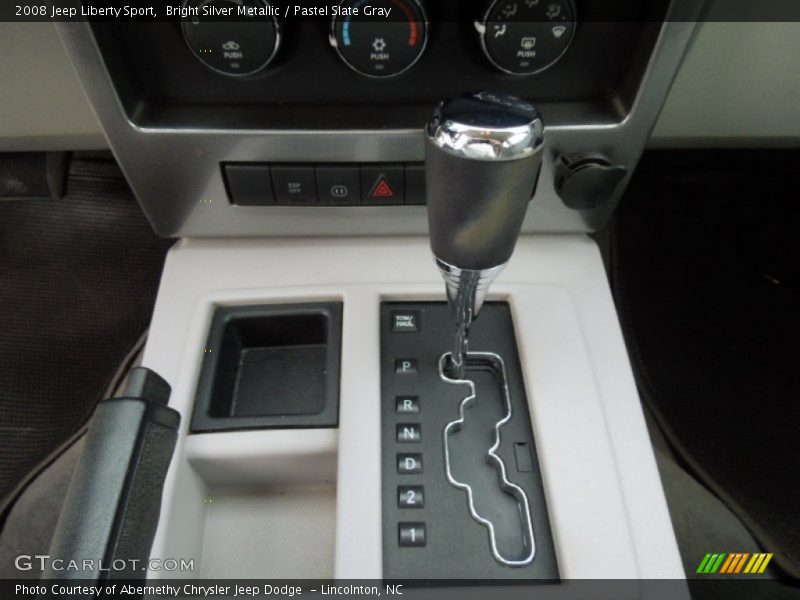 Bright Silver Metallic / Pastel Slate Gray 2008 Jeep Liberty Sport