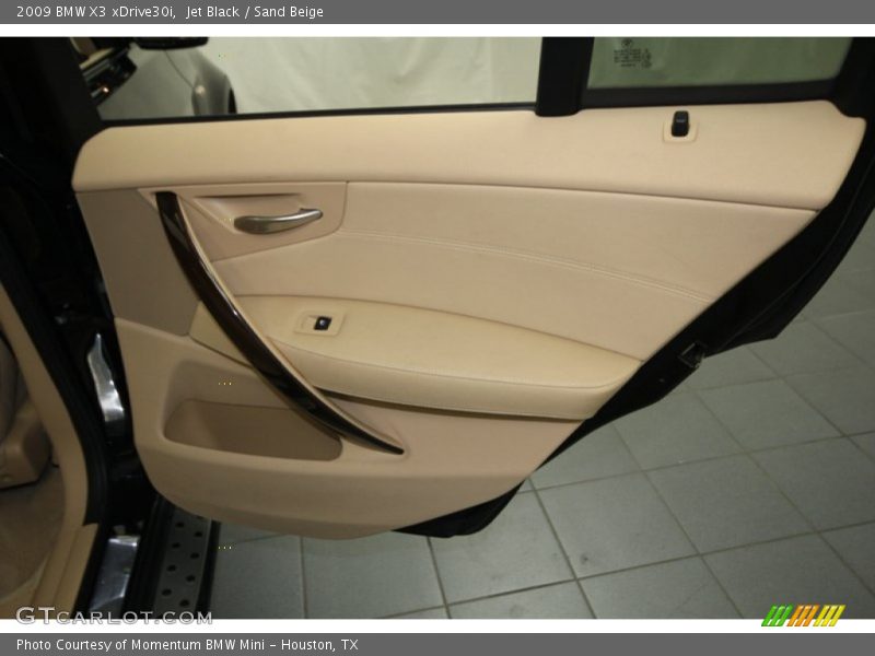 Jet Black / Sand Beige 2009 BMW X3 xDrive30i