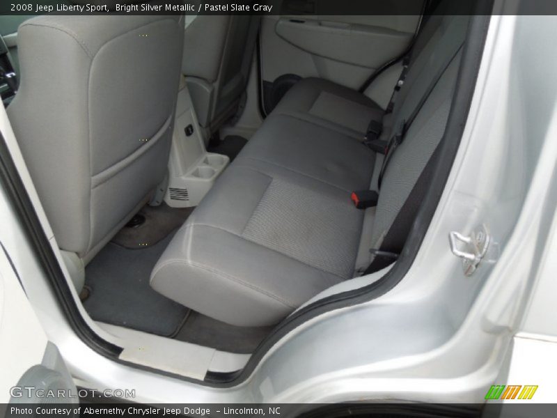 Bright Silver Metallic / Pastel Slate Gray 2008 Jeep Liberty Sport