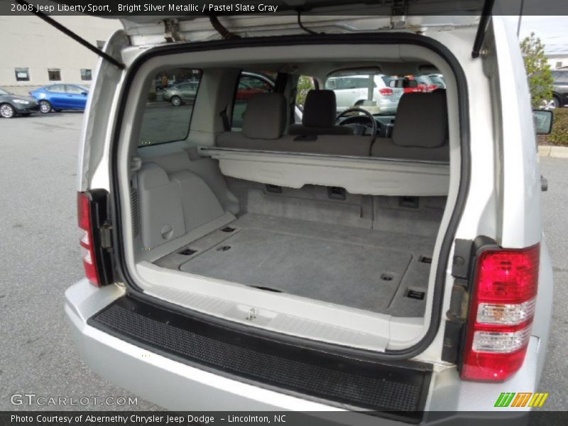 Bright Silver Metallic / Pastel Slate Gray 2008 Jeep Liberty Sport