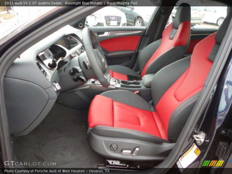 Front Seat of 2013 S4 3.0T quattro Sedan