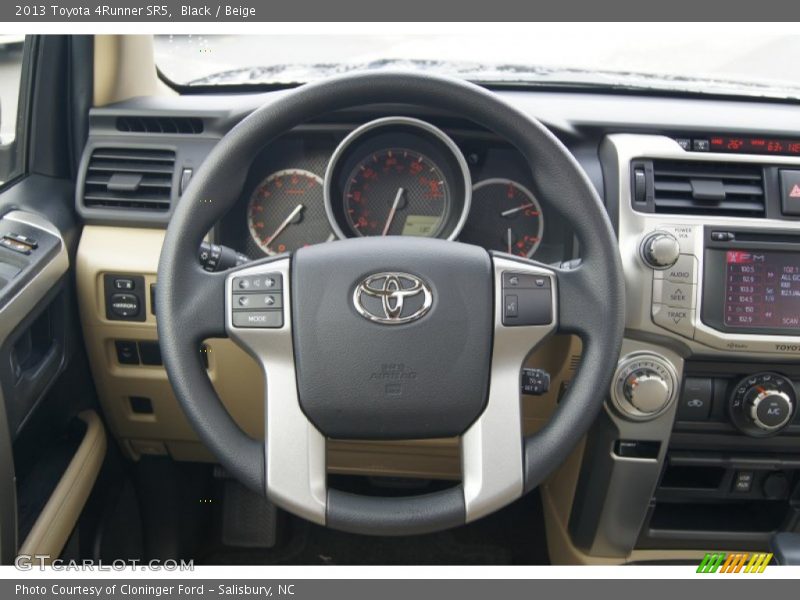 Black / Beige 2013 Toyota 4Runner SR5